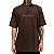 Camiseta Chocolate Oversized Chunk Ribbon Marrom - Imagem 1