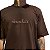 Camiseta Chocolate Oversized Chunk Ribbon Marrom - Imagem 2