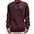 Moletom LRG Careca Overground Inventive Crew Vinho - Imagem 1