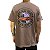 Camiseta Orange Select Label Globe Marrom - Imagem 2