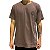 Camiseta Orange Select Label Globe Marrom - Imagem 1