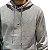 Moletom Tommy Jeans Canguru Logo Linear Cinza - Imagem 2