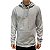 Moletom Tommy Jeans Canguru Logo Linear Cinza - Imagem 1