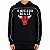 Moletom New Era Canguru Chicago Bulls NBA Preto - Imagem 1