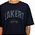 Camiseta New Era Regular Los Angeles Lakers Preto - Imagem 2