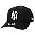 Boné New Era 9FORTY A-Frame Snapback MLB New York Yankees Preto - Imagem 1