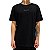 Camiseta Tommy Jeans Frontal Linear Logo Preta - Imagem 1
