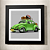 Fusca Verde Hippie - Imagem 1