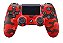 Controle para Ps4/PC Controle Compatível  S/Fio  Vermelho - Imagem 1