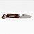 Canivete Cimo Brown Horse Inox cabo Madeira c/ Clip - BH85 - Imagem 2