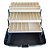 Caixa Para Pesca Plano Com 3 Bandejas Extra Grande - Modelo 6133-06 - Imagem 2