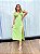 Vestido midi ombro a ombro com fenda - Imagem 4