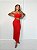 Vestido midi recorte canelado premium - Imagem 1