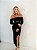 Vestido Midi Esheley Canelado Premium - Imagem 1