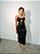 Vestido midi com abertura vazada - Imagem 3