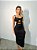 Vestido midi com abertura vazada - Imagem 2