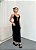 Vestido supermidi decote trançado - Imagem 1