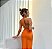 Vestido fenda com decote cruzado - Imagem 4