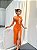 Vestido fenda com decote cruzado - Imagem 1