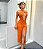 Vestido fenda com decote cruzado - Imagem 3