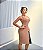Vestido tricô modal Jade curto - Imagem 1