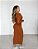 Vestido tricô modal cruzado Jennie - Imagem 3