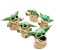 Set 5 Miniaturas Baby Yoda - Imagem 1