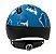 Capacete STN Infantil Baby Car - Preto e Azul - Imagem 2