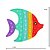 Pop It - Fidget Toy - Peixe Colorido - Imagem 2