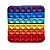 Pop It - Fidget Toy - Quadrado colorido - Imagem 1