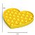 Pop It - Fidget Toy - Coração Amarelo - Imagem 2