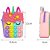 Bolsa de Ombro Infantil Pop It Unicórnio Arco-Íris - Imagem 4