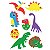 Tattoo | Tatuagem Temporária Dinossauros Infantil - Imagem 1