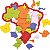 Quebra-Cabeça Mapa do Brasil Regiões | Estados |Capitais - Imagem 1