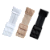 Kit com 3 - Extensor Elástico de Soutien 10 X 3 CM 2 Regulagens e 2 Ganchos Bege/Preto/Branco - Imagem 1
