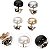 Broche Pérola Tapa Decote - Kit com 4 -  Botão para fechar e disfarçar decote - Imagem 4
