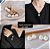 Broche Pérola Tapa Decote - Kit com 4 -  Botão para fechar e disfarçar decote - Imagem 2