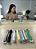 Kit de alças removíveis coloridas em elástico com regulagem e ganchos resistentes 2 Pares - Imagem 6