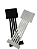 Kit com 3 Extensores de Soutien Grande Elástico 4X4 4 Ganchos e 4 Regulagens Tamanho GG 8 CM x 24 CM - Imagem 9