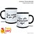 Caneca Personalizada Preta • Arte Exclusiva - Imagem 1