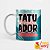 Caneca Flork Profissões - Tatuador - Nome Personalizado - Imagem 1