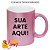 Caneca Personalizada Glitter Rosa • Arte Exclusiva - Imagem 1