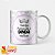 Caneca Promovida a Dinda - Madrinha - Nome Personalizado - Imagem 2