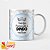 Caneca Promovido a Dindo - Padrinho - Nome Personalizado - Imagem 2