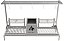 Parrilla Para Alvenaria - Grelha Argentina + Uruguaia → 108 x 34cm + KIT TENDAL - Imagem 3