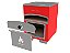 Forno de Pizza e Churrasqueira 2 EM 1 - VERMELHO - BANCADA - Imagem 2