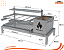 Parrilla Residencial Premium INOX 304 - Para Alvenaria 97 x 45cm Com Espetos - Imagem 3