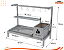 Parrilla Residencial Premium INOX 304 - Para Alvenaria 97 x 45cm Com Varal - Imagem 3