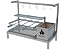 Parrilla Residencial Premium INOX 304 - Para Alvenaria 97 x 45cm Com Varal e Espetos - Imagem 1