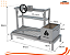 Parrilla Residencial Premium INOX 304 - Para Alvenaria 97 x 45cm Com Volante - Imagem 3